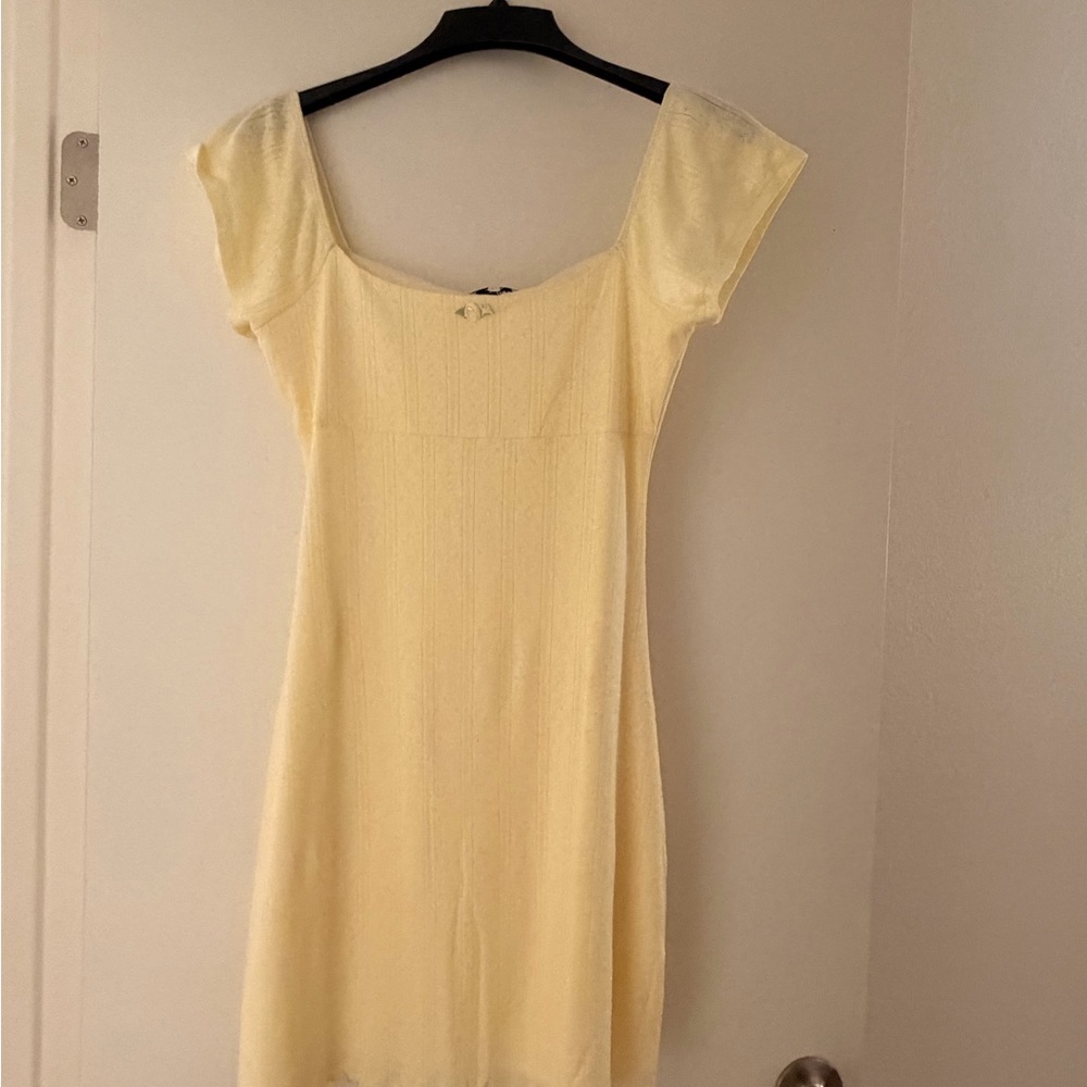 Fashion Nova Pointelle Mini Dress